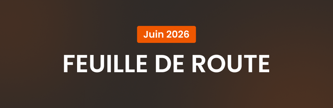 Bannière Roadmap